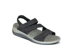 OrthoFeet Sandals<Naxos - Black