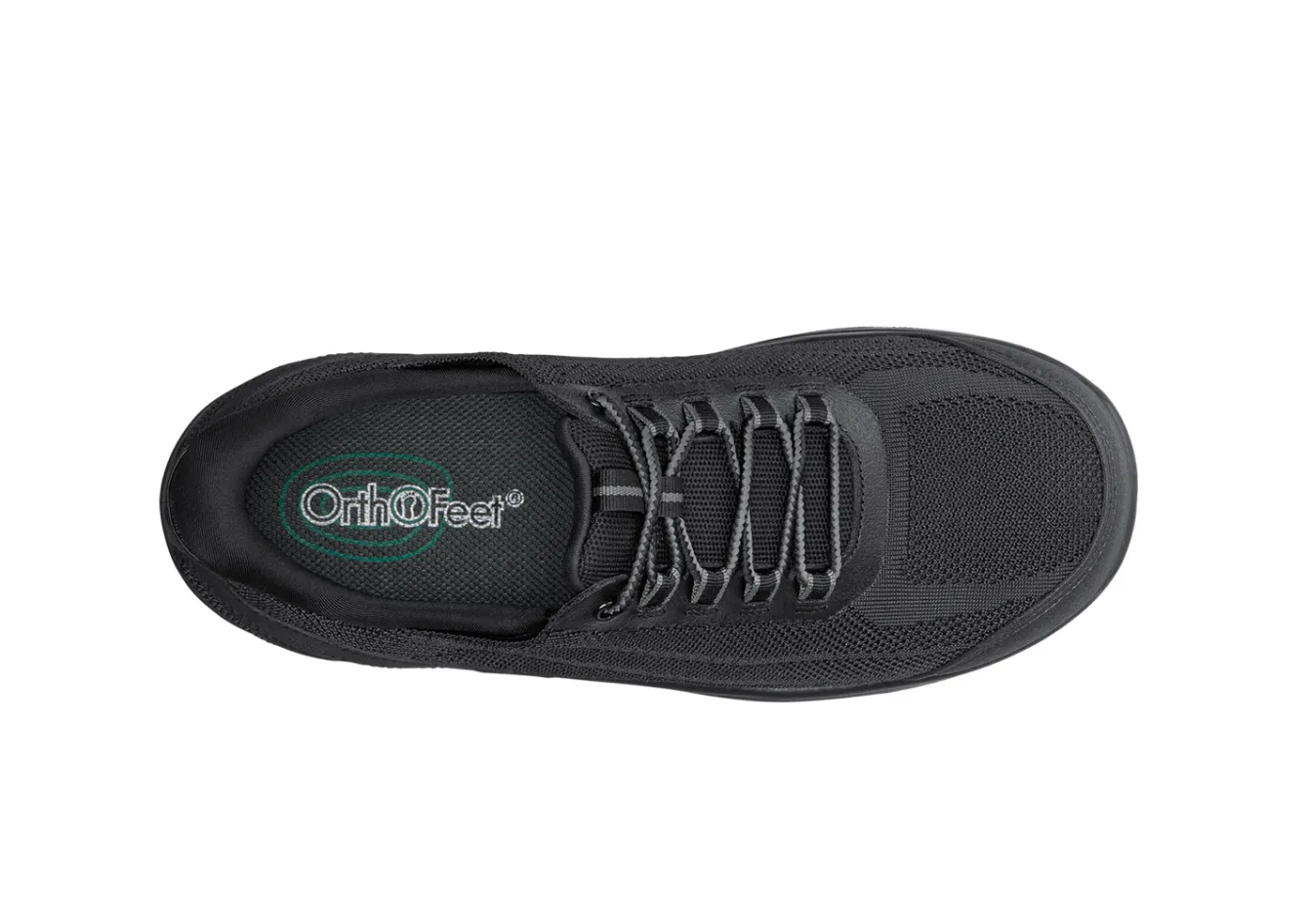 OrthoFeet Work Boots & Shoes|Hands-Free Shoes<Onyx Hands-Free Work Shoes - Black