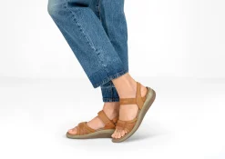 OrthoFeet Sandals<Paloma - Camel