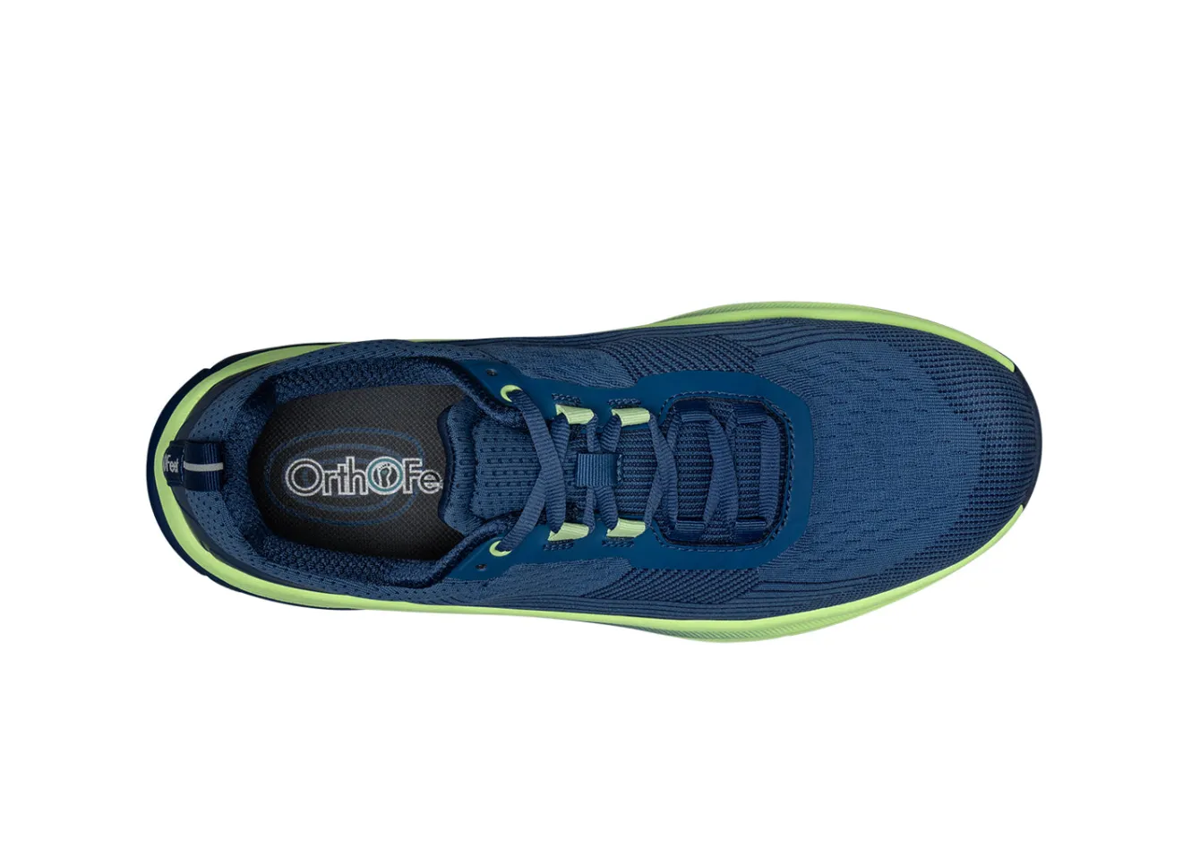 OrthoFeet Sneakers<Race - Blue/Green