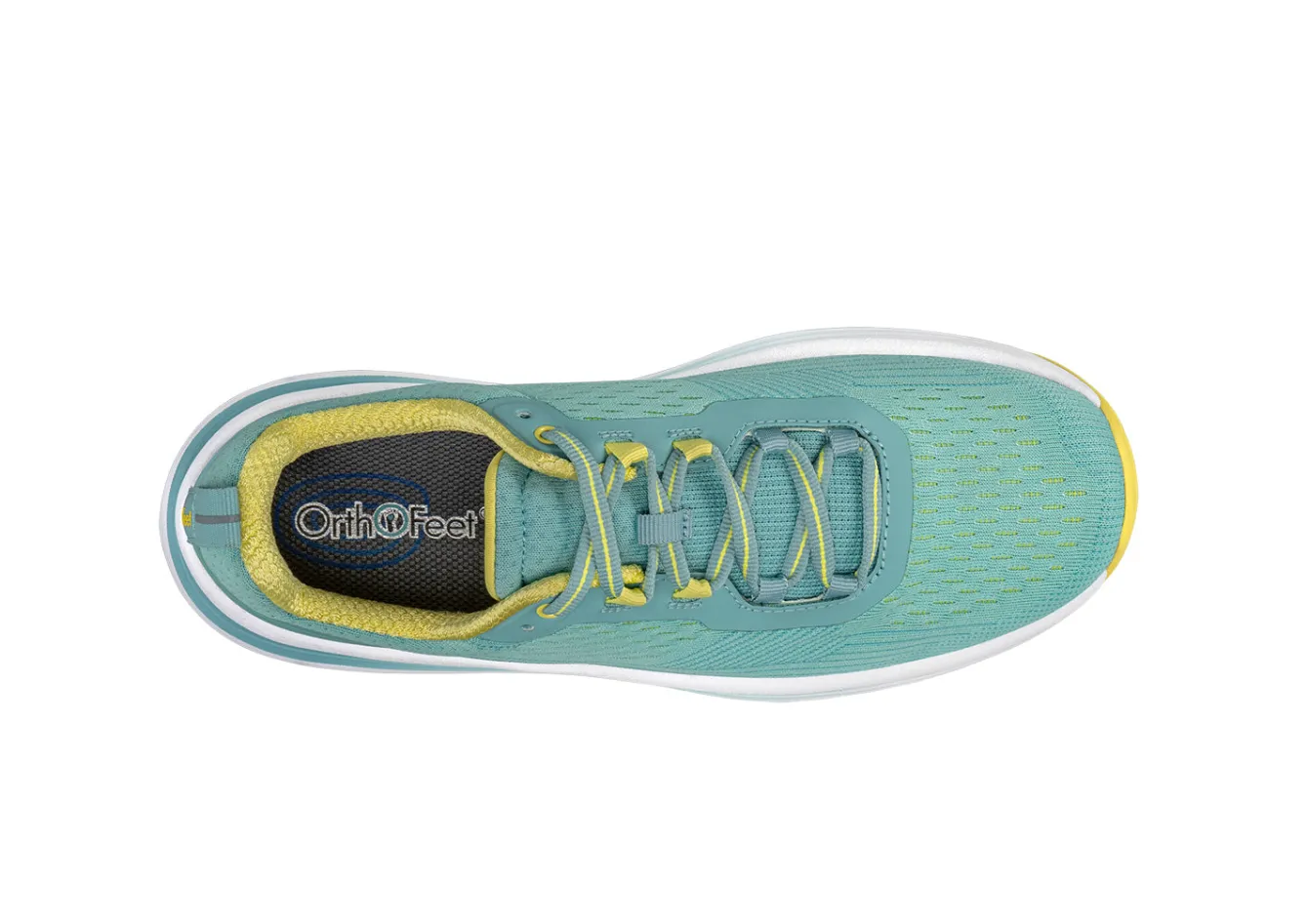 OrthoFeet Sneakers|Athletic Sneakers<Relay - Turquoise Yellow