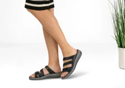OrthoFeet Sandals<Sahara - Black
