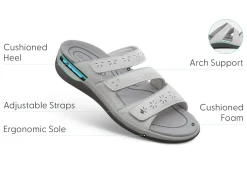 OrthoFeet Sandals<Sahara - Bone
