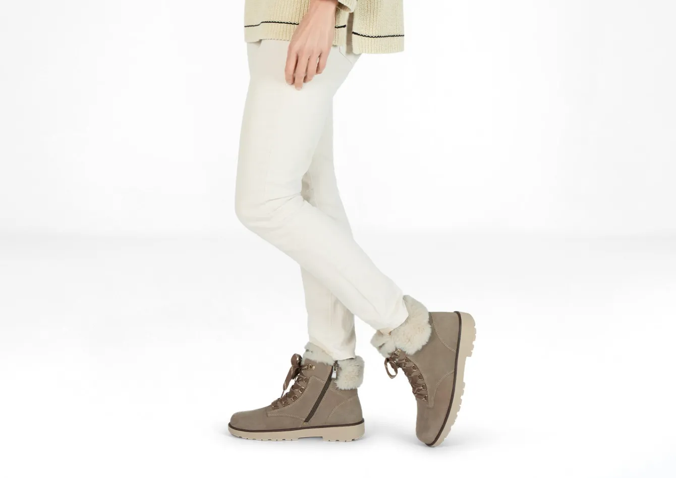 OrthoFeet Boots<Stella - Taupe
