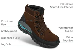 OrthoFeet Boots|Hiking Boots<Stratton Waterproof - Brown