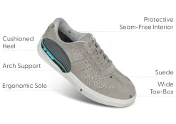 OrthoFeet Sneakers|Casual Shoes<Stroll - Taupe