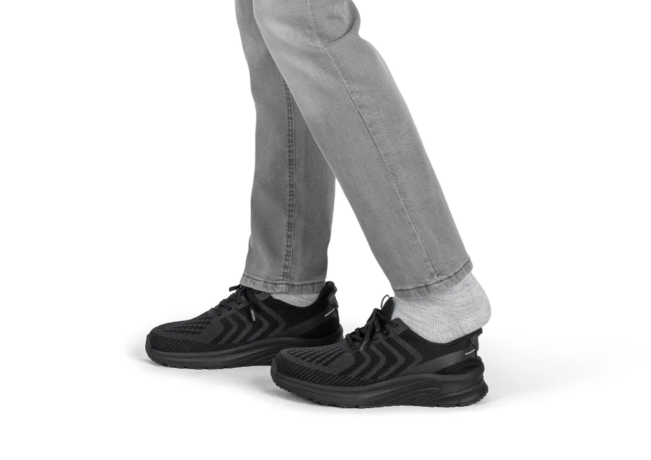 OrthoFeet Sneakers|Hands-Free Shoes<Tilos Hands-Free - Black/Black