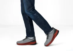 OrthoFeet Sneakers|Hands-Free Shoes<Tilos Hands-Free - Gray/Red