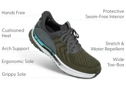 OrthoFeet Sneakers|Hands-Free Shoes<Tilos Hands-Free - Olive