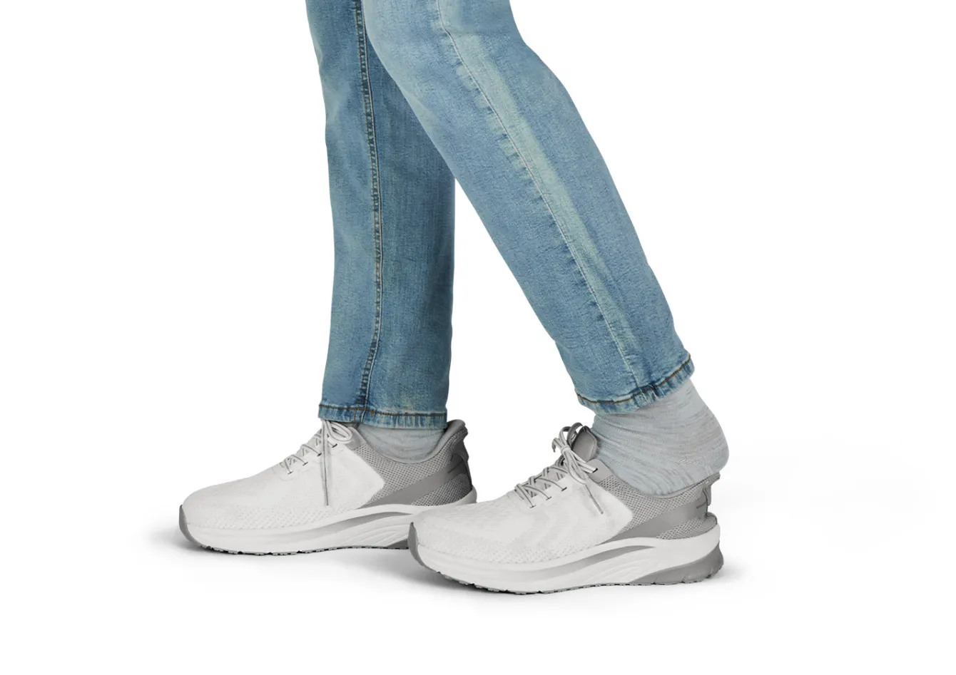 OrthoFeet Sneakers|Hands-Free Shoes<Tilos Hands-Free - White
