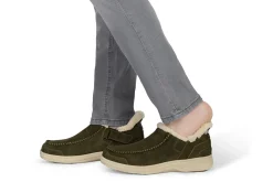 OrthoFeet Slippers|Casual Shoes<Vito Hands-Free - Dark Olive